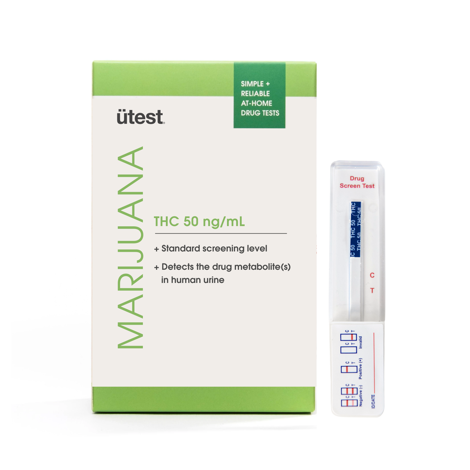 THC 50 ng/mL Strips 15 tests